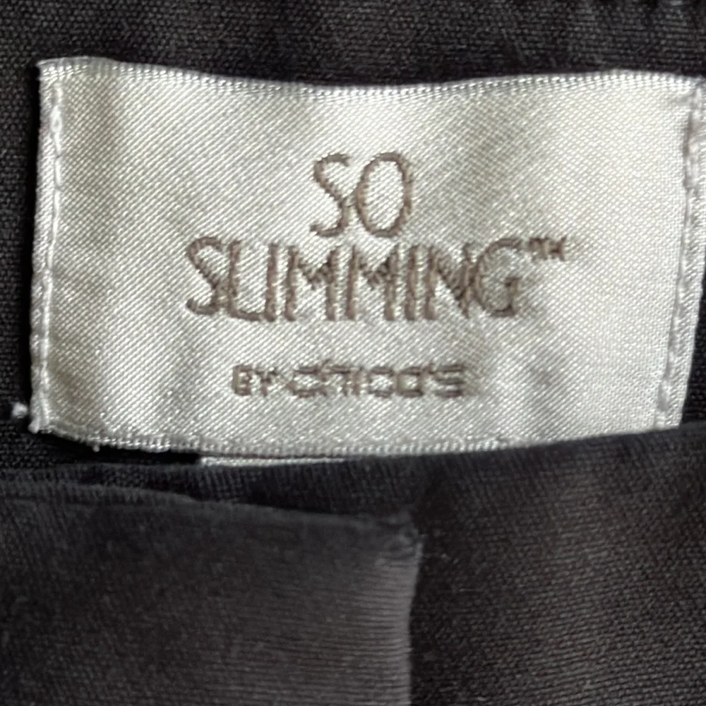 Chico's pants black slacks size 12 